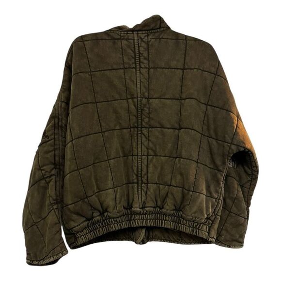 Free People x Tricia Fix Upcycled Quilted Jacket - S - Picture 7 of 8
